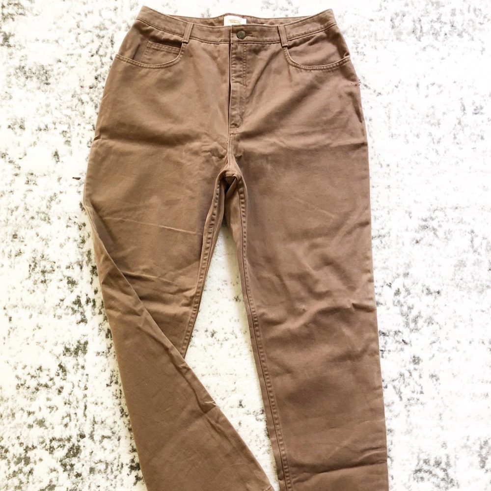 NWOT Talbots high waisted brown pants